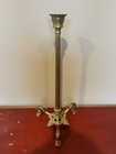 Antique French Neoclassical Gilt Bronze Candlestick 19th C Empire Louis Philippe — photo 9