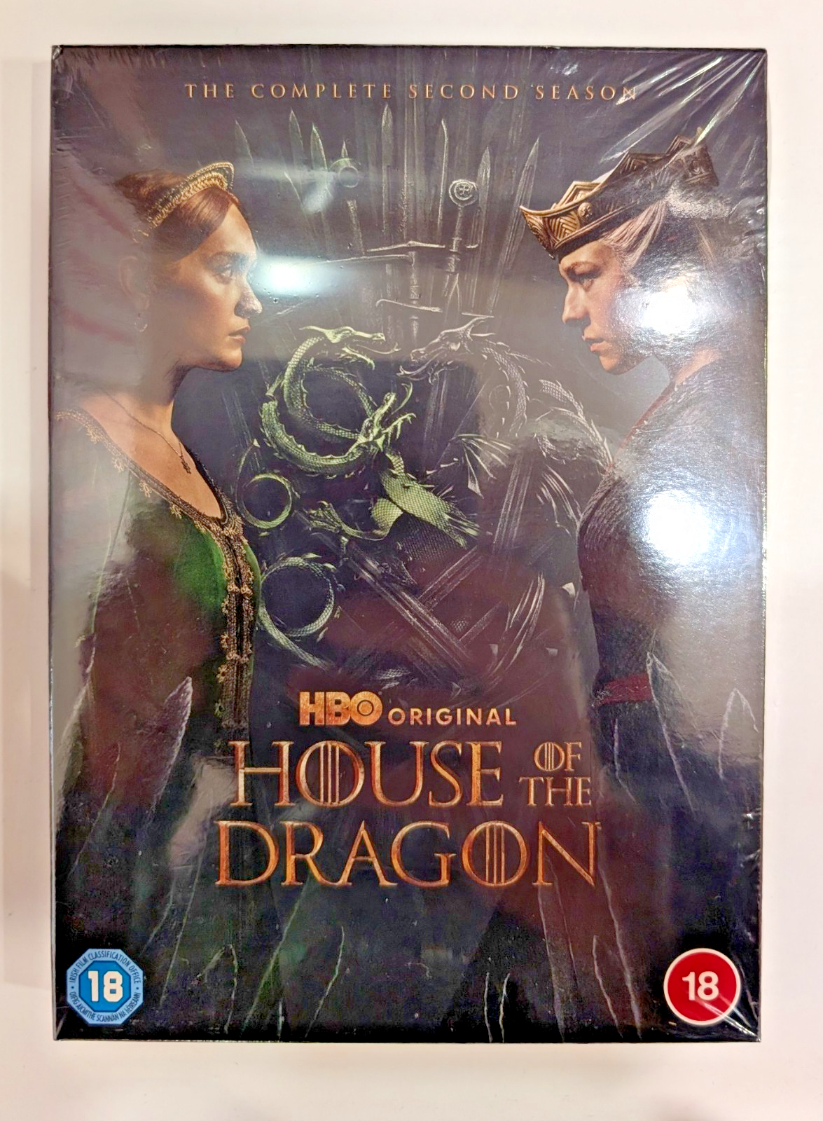 GAME OF THRONES HOUSE OF THE DRAGON SECOND SEASON  NEW SEALED GENUINE UK DVD
