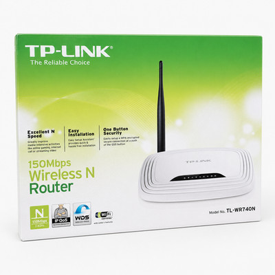 TP-Link TL-WR740N 150 Mbps 4-Port 10/100 Wireless N Router ( New  Sealed )