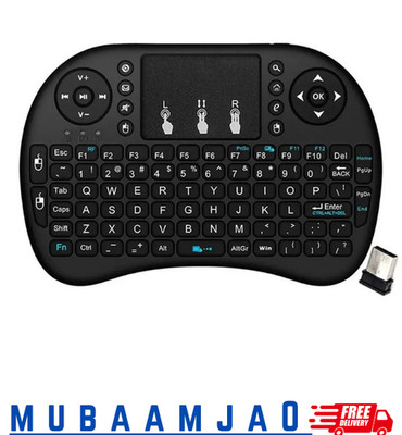 Tastatur Keyboard Air Mouse Mini Wireless i8 Multitouch Touchpad Smart TV