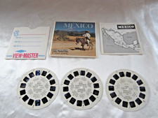 Vintage Sawyer's, Inc. View-Master MEXICO 3-Reel Packet No. B001  Brochure