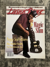 Living Blues Magazine #136 Nov/Dec. 1997 Magic Slim, Peggy Scott-Adams