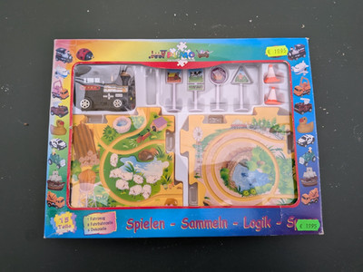 Puzzle Pilot Spielzeug Set - Tier Zug Set - selten - (das Original zum Puzzle Racer)