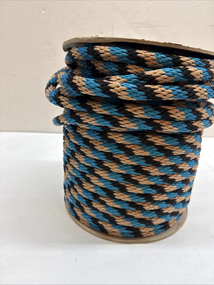 Cuerda de lujo de cuero de poliéster Weaver de 100 pies Foto 3 de 4