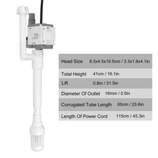 Fish Tank Filter Pump Efficient Water Circulation For Aquarium Use Trending