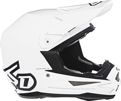 6D HELMETS 10-3725 ATR-1 Helmet - White - Small