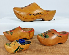 Vintage Wooden Clog Shoe Heineken's Holland Beer Bar Advertising Decor