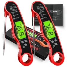 ® Digital Meat Thermometer for Cooking - IP67 Waterproof Kitchen Thermometer ...
