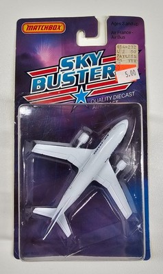 Vintage Matchbox Sky Busters Air France Air Bus 1988 - NIB