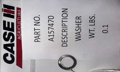 #ad Used Case IH Washer A157470 $13.29