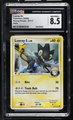 Luxray GL graded CGC 8.5 for sale on eBay
