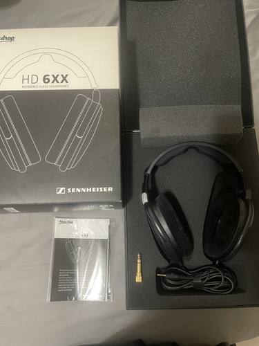 Sennheiser HD 6XX Headphones Massdrop Audiophile 507416 Open Back Excellent