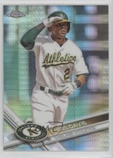 2017 Topps Chrome Prism Refractor Khris Davis #149 09wc