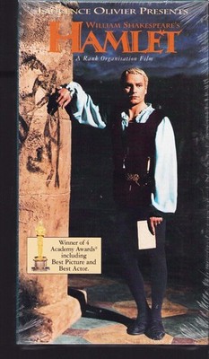 Hamlet (VHS) 1948 Laurence Olivier, Jean Simmons - New & Sealed