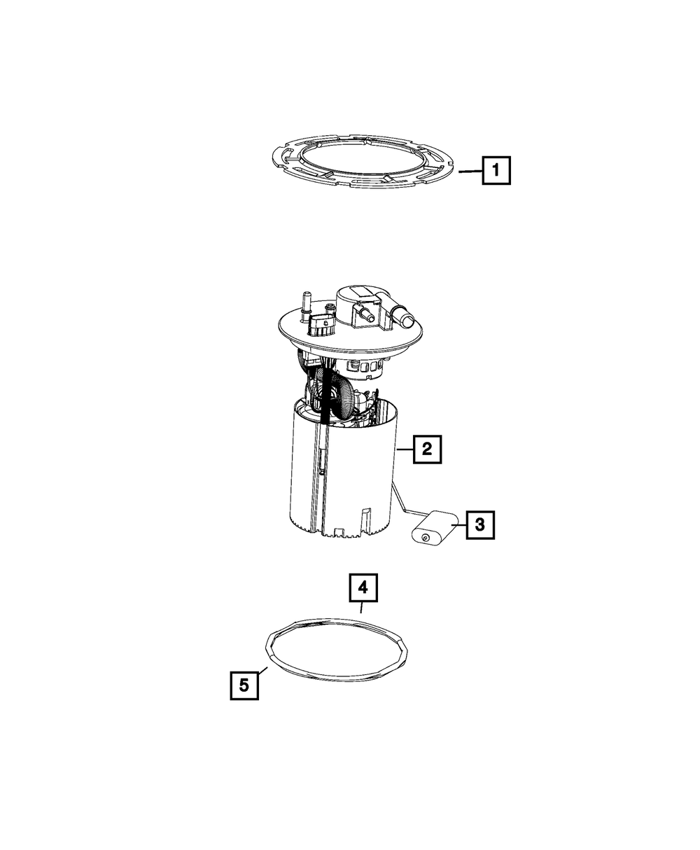 Genuine Mopar Lock Ring 68372735AA OEM Replacement Part