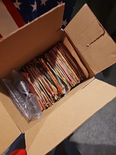 Various 45 records from the late 1970s and early 1980s