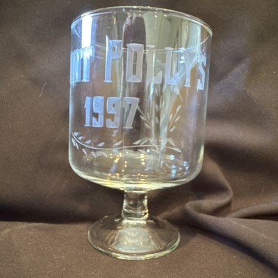 Commemorative Silver Dollar City Glass  Aunt Polly s  1997