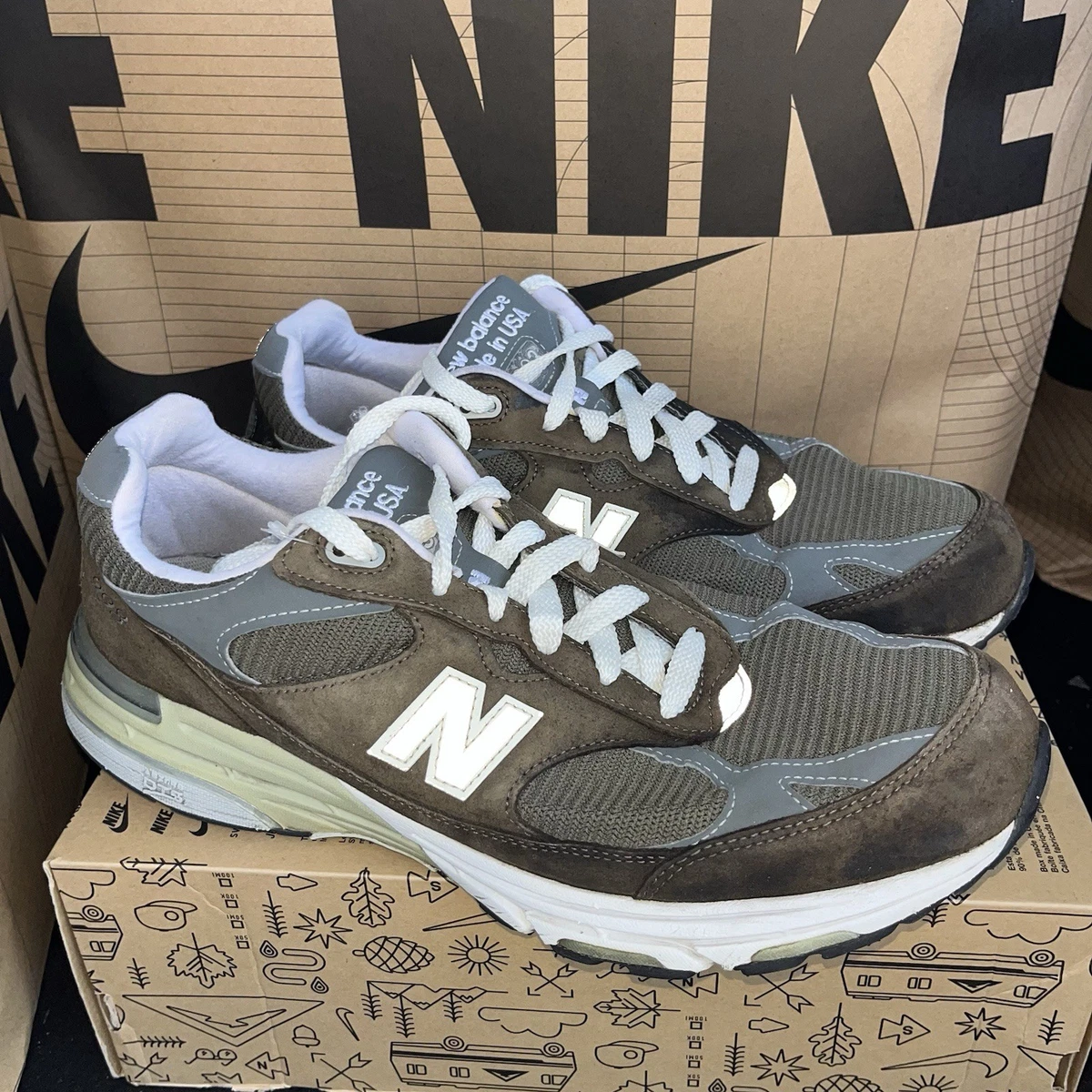 New Balance 993 Made in USA Military Green | eBay