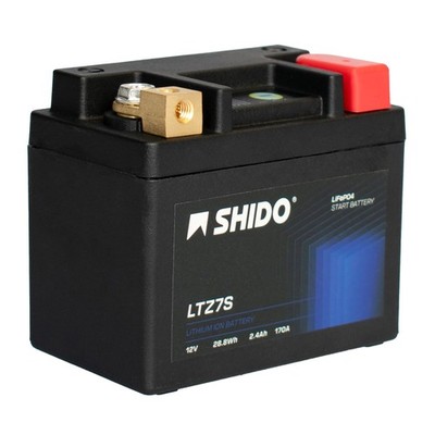 Shido Batterie 12V 2,4AH6AH YTZ7S (für: Yamaha YZF-R1 ABS RN32 15-16 )