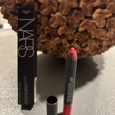 NARS Velvet Matte Lip Pencil - Famous Red 0.08 oz | Slightly Blemishes See Photo