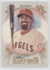 2021 Topps Allen & Ginter's Anthony Rendon #15 0r6v