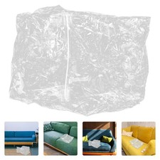  Poupée De Canapé Gonflable Housses Chaise Transparentes Rangement Pour Peluche