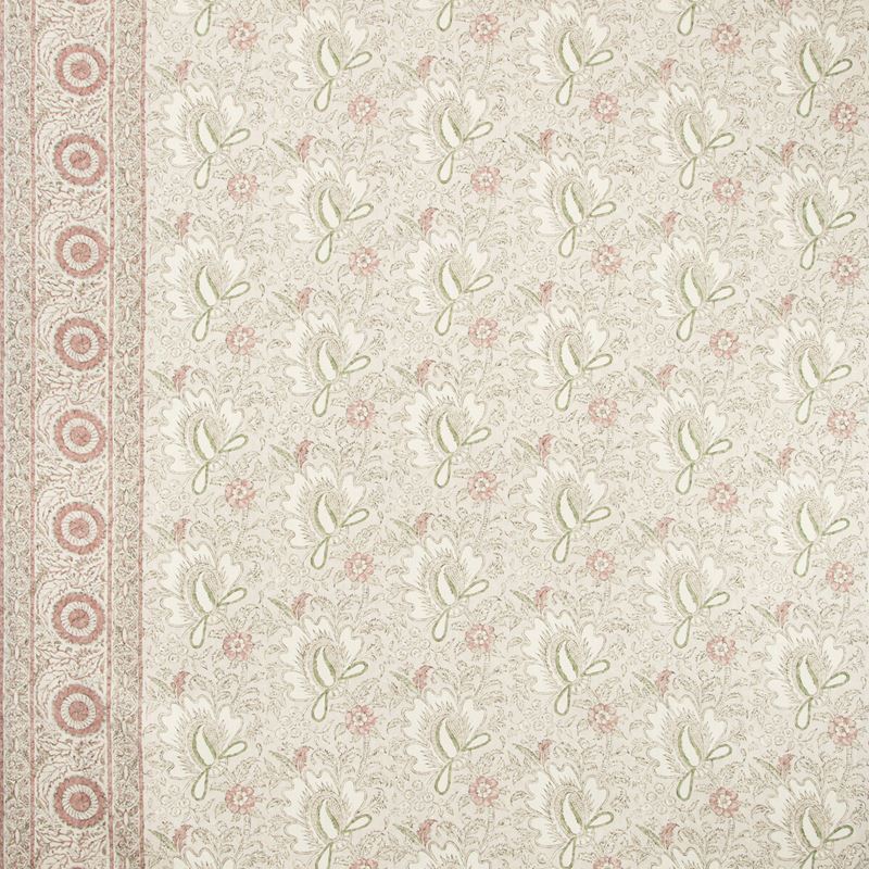 Lee Jofa Floral Linen Print Fabric- Dove Meadow / Radicchio Lee Jofa Floral Linen Print Fabric- Dove Meadow / Radicchio