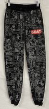 Phat Farm Boys Kids Popeye Black Polyester Jogger Comfort Pants Size XL