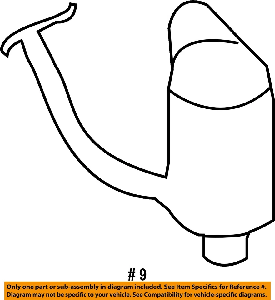 Used Washer Fluid Reservoir fits: 2010 Ford Focus without rear washer Grade A - Image 4 of 4