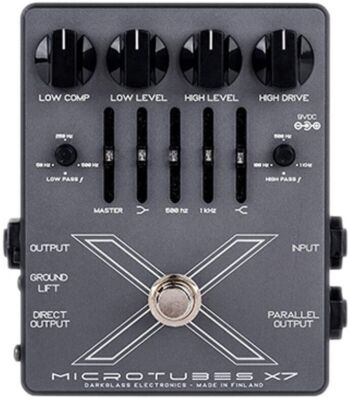 Darkglass Microtubes X7 Multiband Bass Distortion Pedal NEU