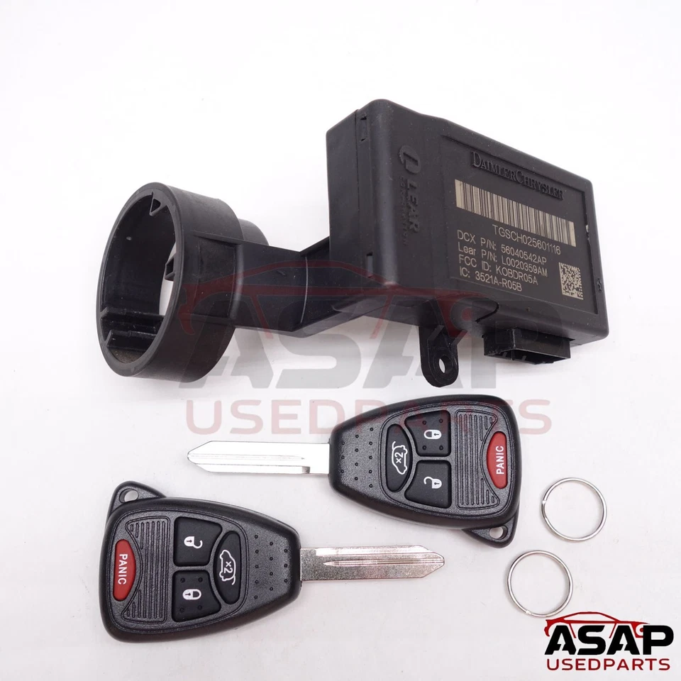 🌶️ CARGADOR DODGE INMOVILIZADOR PLUG & PLAY PROGRAMADO VIN CHRYSLER 300 56040542AP Foto 2 de 4