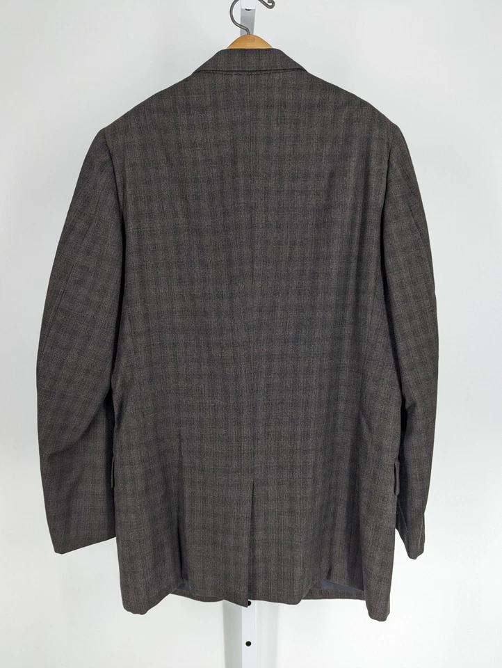 Rogers Peet & Co Vintage 50s Plaid Check Wool Blazer Sportcoat Union Label Size - Image 3 of 4
