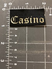 Casino Wear Los Angeles Patch Tag LA Brand Dadi Carte Poker Gioco D'Azzardo Slot