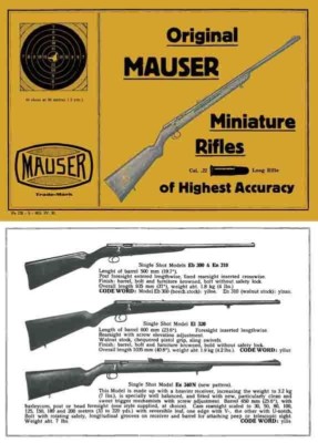 Mauser c1930 Original .22 cal. Miniature Rifles | eBay