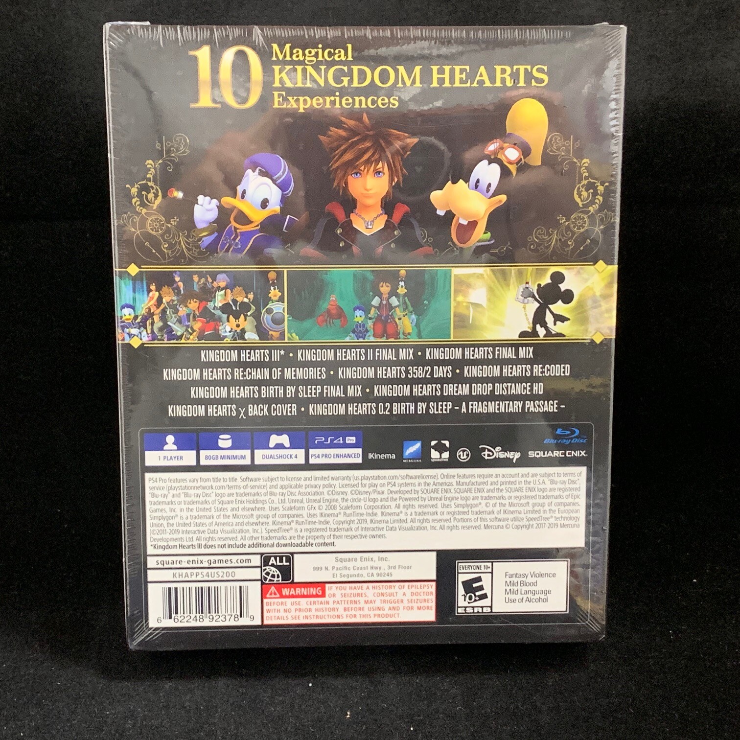 Kingdom Hearts All In One Package (PS4 / PlayStation 4) BRAND NEW