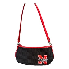 Nebraska Cornhuskers Womens Purse, Small Alan Stuart New York Shoulder Bag