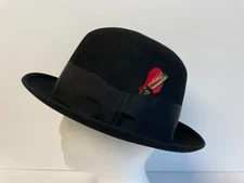 Vintage Lee 5th Avenue Derby Bowler Mens Hat Size 6-7/8