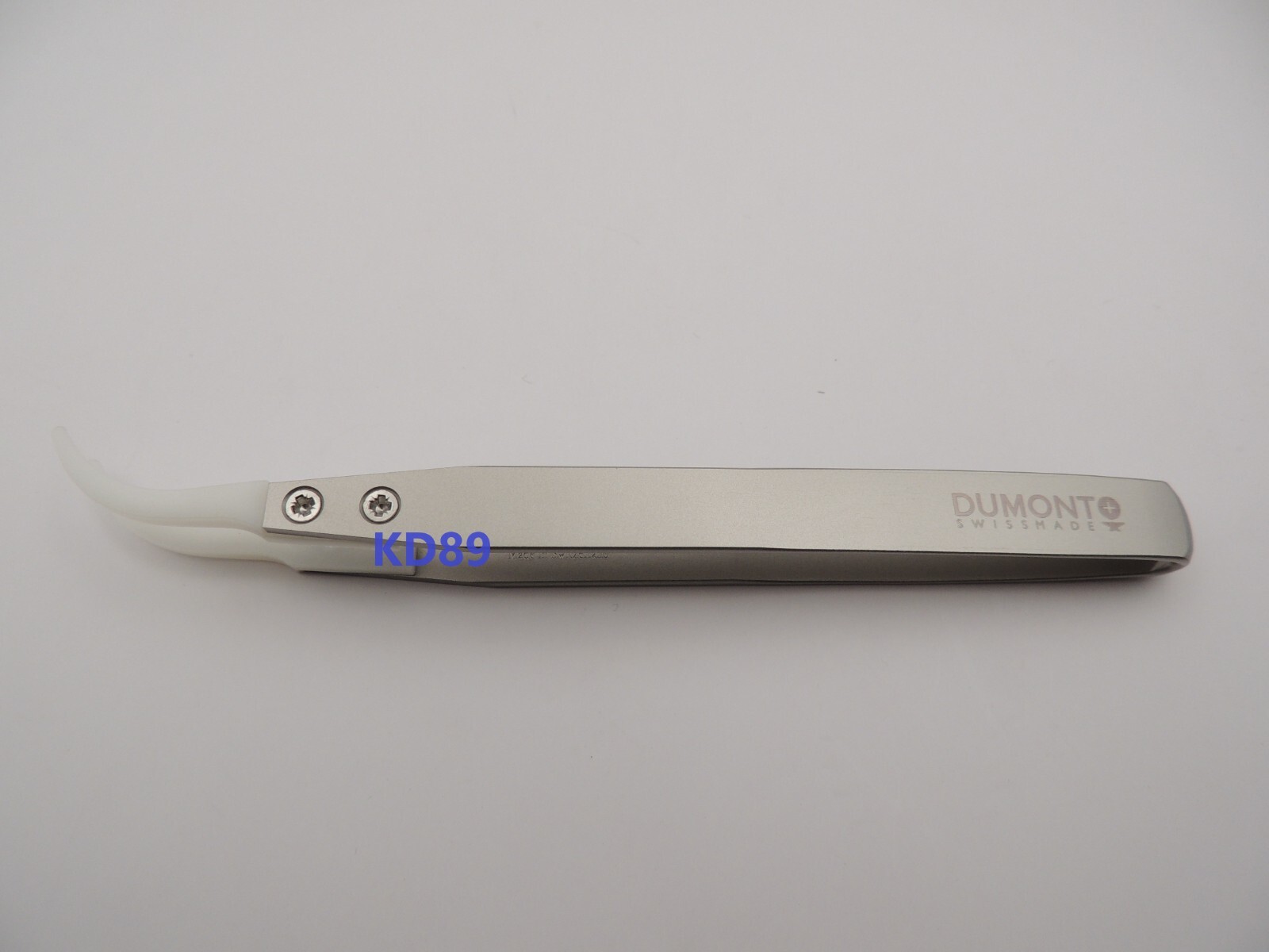 Pince à épiler DUMONT WA1 embouts Delrin 17B pour micro-mécanique et beauté