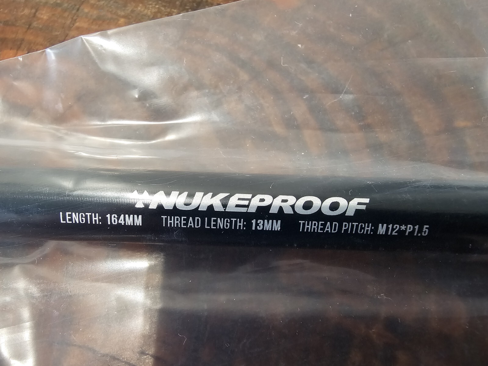 MTB Nukeproof Thru Rear Bike Axle 164 mm Long Thread Pitch M12 x 1.5 x 13 mm New eBay