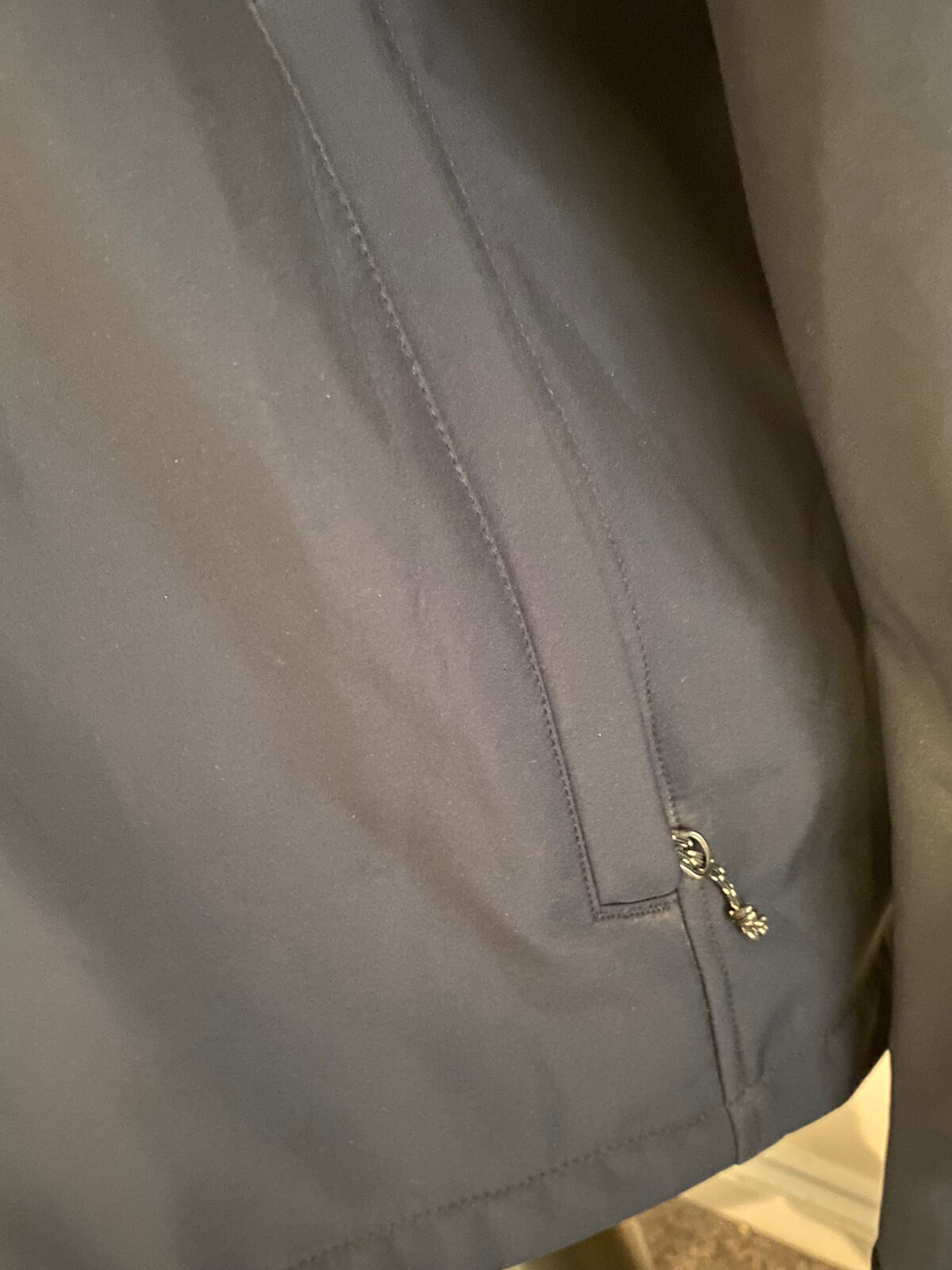 Elevate Men's Navy Softshell Jacket Medium Water … - image 5