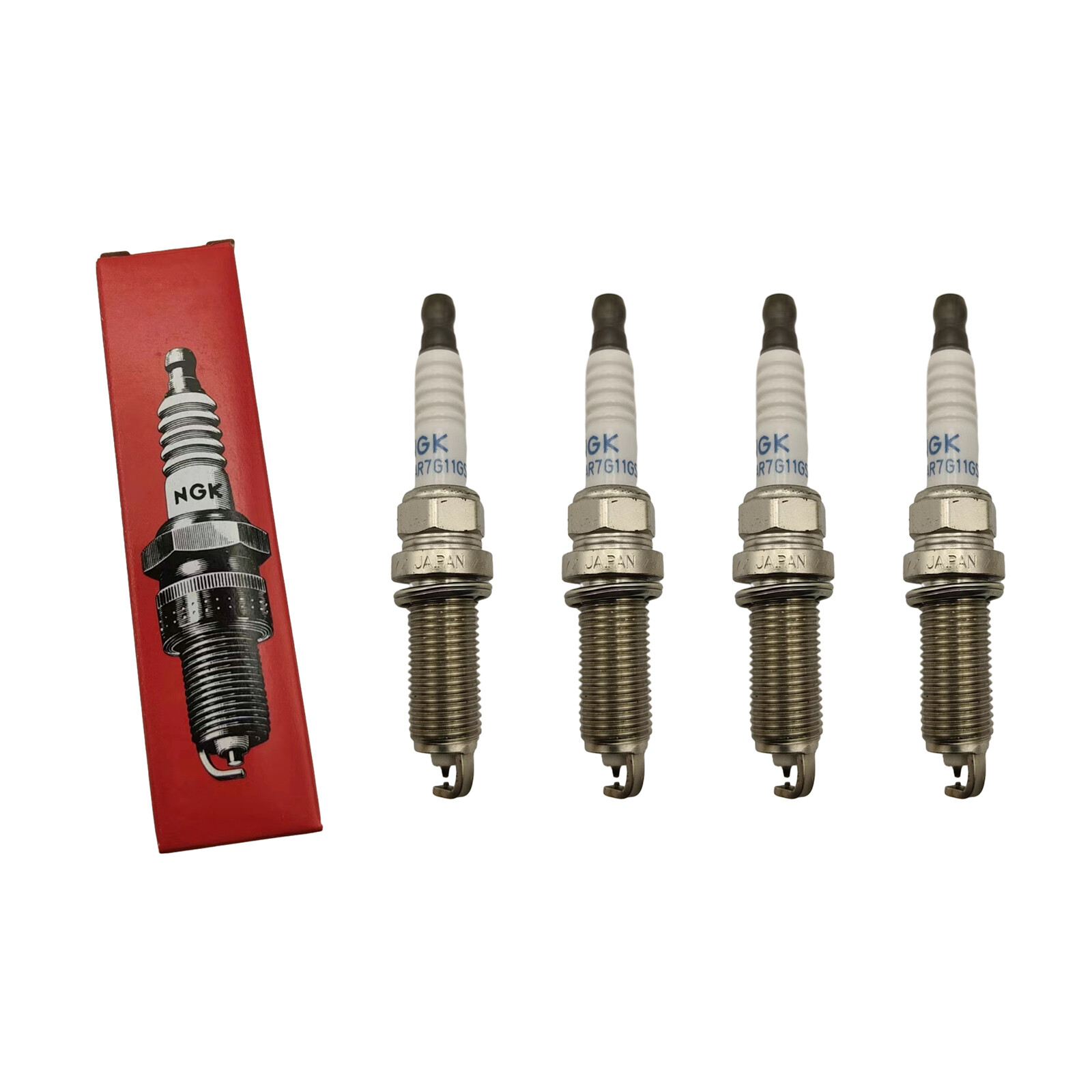 4PCS 12290-5A2-A01/ DILKAR7G11GS Iridium Spark Plugs Fit for Accord ngk