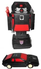 100% COMPLETE Transformers Generation 1 One 1986 RUNABOUT black car 1985 vintage