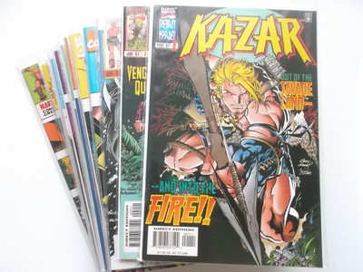 KA-ZAR Vol.3 Heft 1 - 20 + -1 Flashback + Annual 97 komplett US Marvel 1997