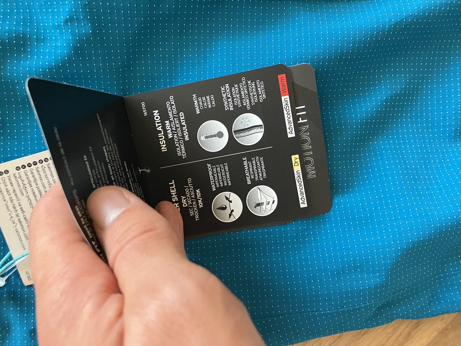 Salomon Tubo da Sci Wanderhose Jogging Isolato Pan Uomo Tg. L