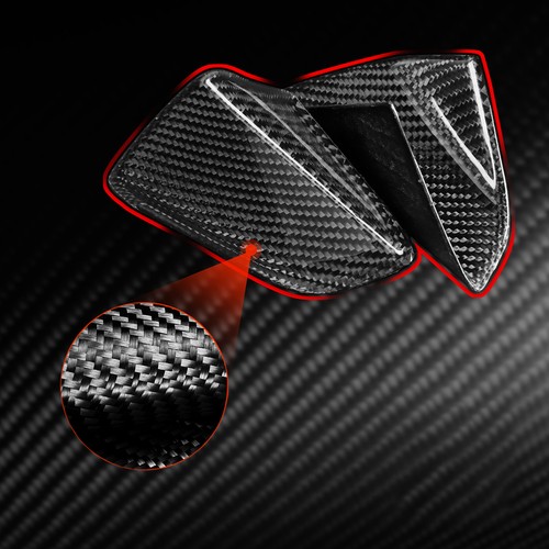2pcs Door Handle Bowl Moulding Real Carbon Fiber Cover For Corvette C7 2014-2019 - Picture 9 of 12