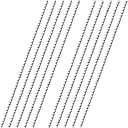Aste Rotonde in Acciaio Inox, 304 Acciaio Inox Acciaio Solido Rotondo Asta, 2Mm* - Foto 12 di 12