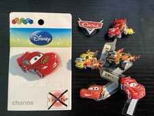 Cars the Movie - McQueen, Hot Rods, Logo - AUTHENTIC SHOE CHARM FITS CROCS HOLES