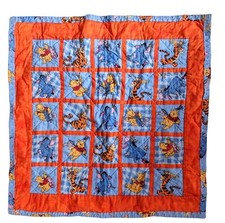 Baby Quilt Winnie the Pooh Handmade Blanket Reversible Truckee Meadows Quilters