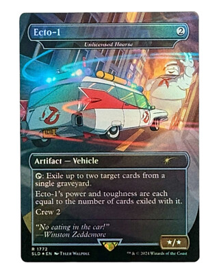 MTG | Ecto-1 / Unlicensed Hearse | Secret Lair | Ghostbusters | Foil | NM | EN