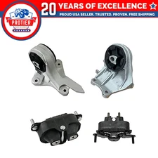 Fits 2006-2007 Chevrolet Malibu 3.9L Motor & Transmission Mount Set 4pc